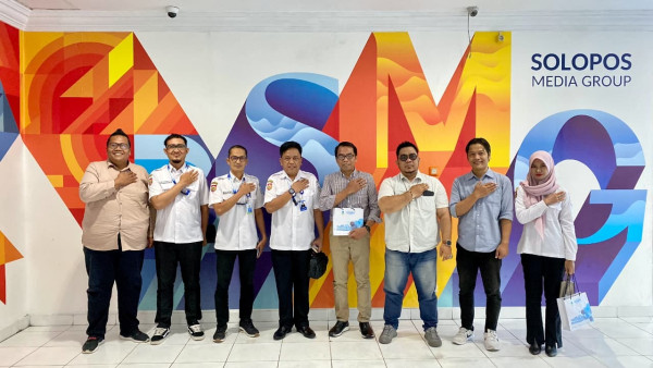 PERUMDA Air Minum Tirta Ampera Boyolali Melakukan Kunjungan Media ke Solopos dan Radar Solo